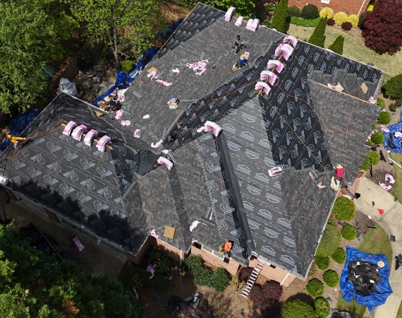 reroofing'